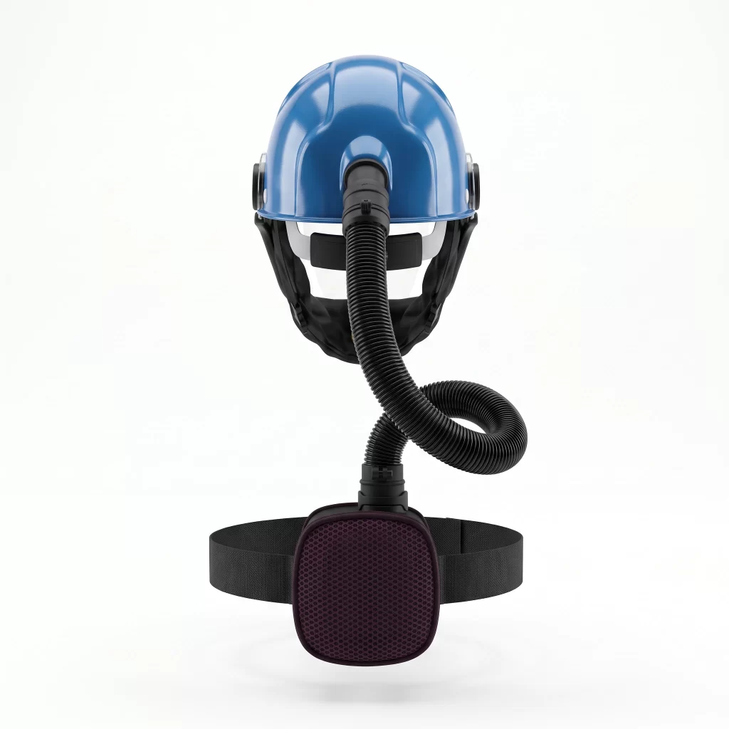 Aerion Active Respiratory Helmet Back View Packshot