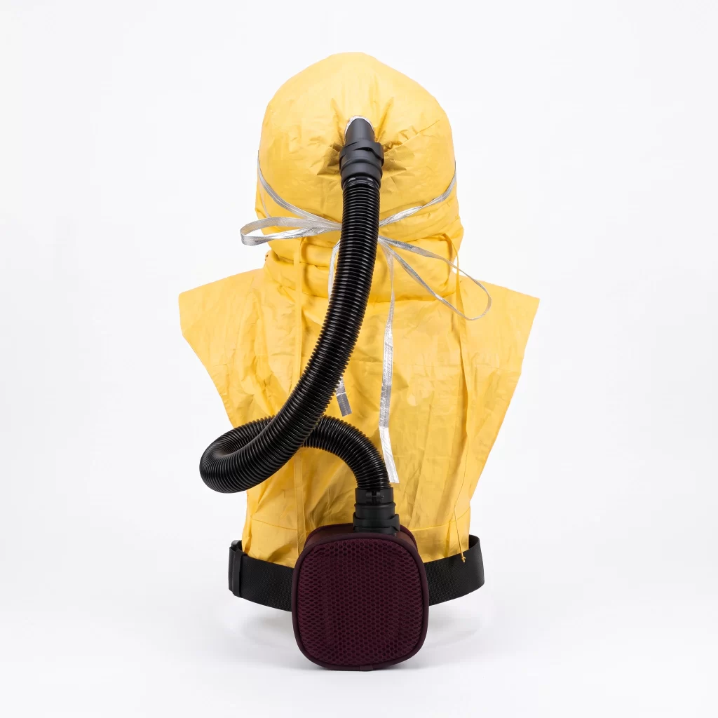 Aerion Active Respiratory Hood Back View Packshot