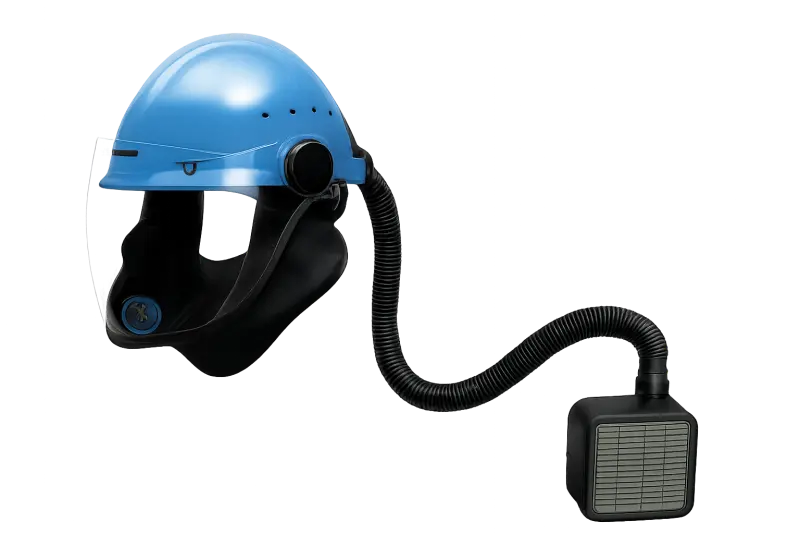 Aerion Active Respiratory Helmet Side View